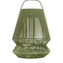 Originalhome Lampion przenośny abażur z recyklingu / Zielony 12449161