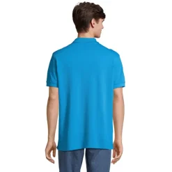 PACIFIC MEN POLO / Aqua S04439-AQ-XL