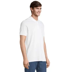 PACIFIC MEN POLO / Bialy S04439-WH-S