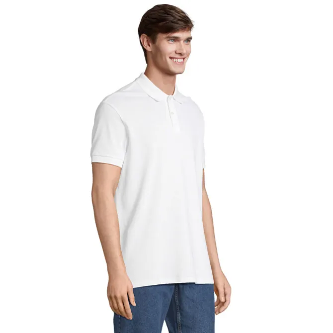 PACIFIC MEN POLO / Bialy S04439-WH-XXL