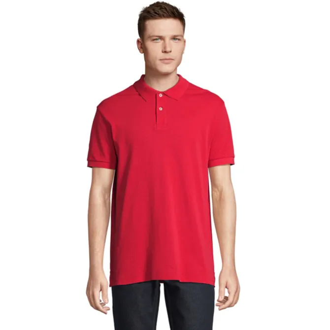 PACIFIC MEN POLO / Czerwony S04439-RD-S