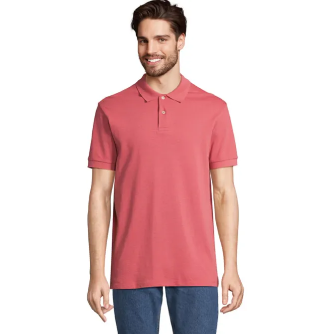 PACIFIC MEN POLO / Folk Pink Twin S04439-FY-L