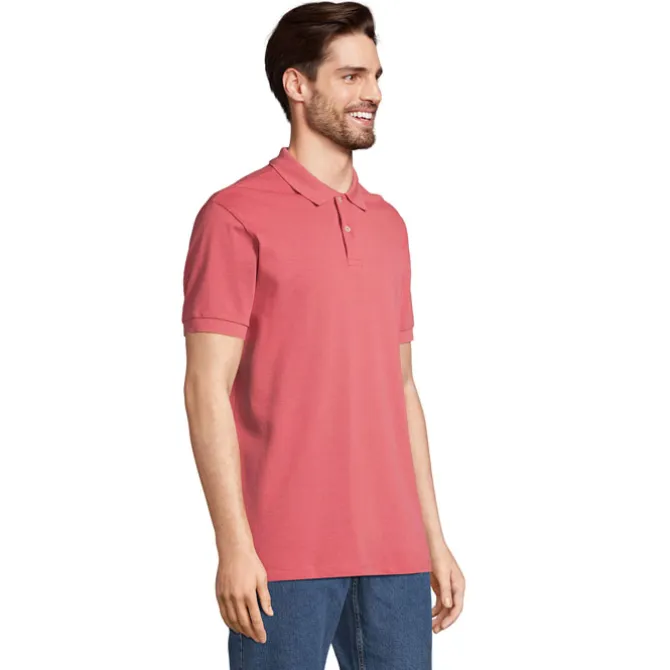 PACIFIC MEN POLO / Folk Pink Twin S04439-FY-XXL