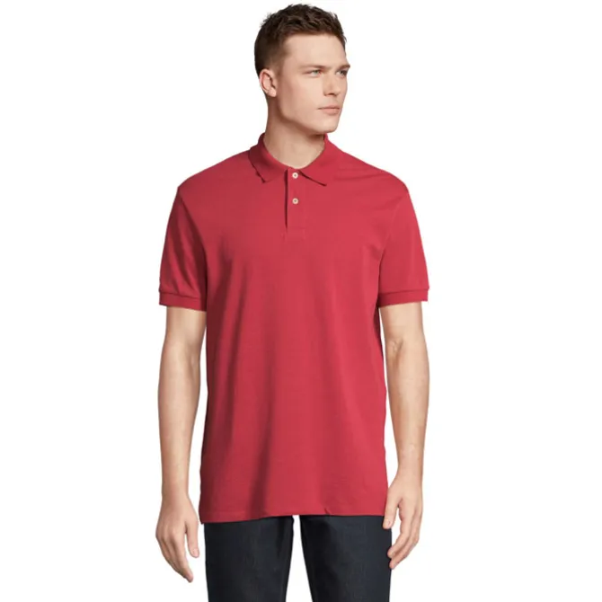 PACIFIC MEN POLO / Folk Red Twin S04439-FR-S