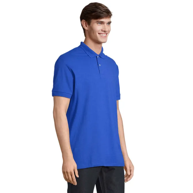 PACIFIC MEN POLO / Niebieski S04439-RB-4XL