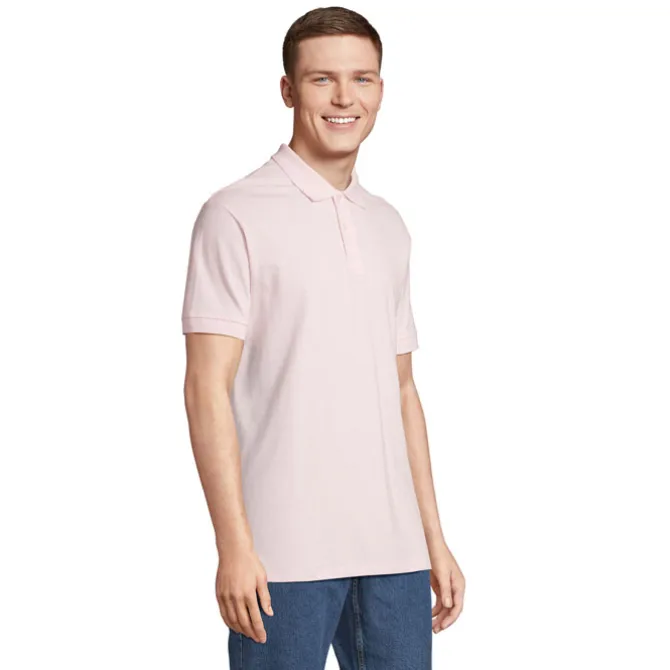 PACIFIC MEN POLO / Pale Pink S04439-PP-M