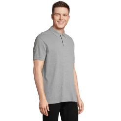 PACIFIC MEN POLO / Szary Melanż 2 S04439-GY-M