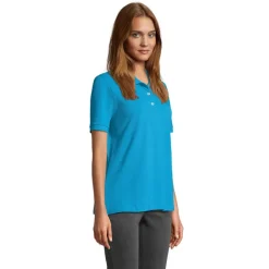 PACIFIC WOMEN POLO / Aqua S04440-AQ-XS