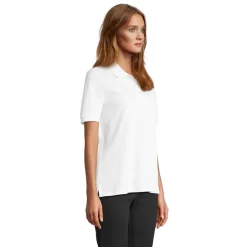 PACIFIC WOMEN POLO / Bialy S04440-WH-XS