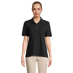 PACIFIC WOMEN POLO / Czarny / Czarny Opal S04440-BK-XXL