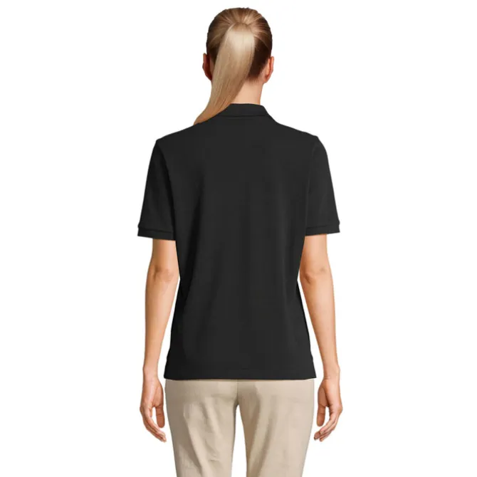 PACIFIC WOMEN POLO / Czarny / Czarny Opal S04440-BK-S
