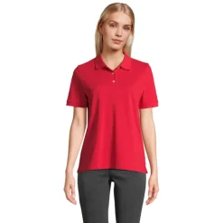 PACIFIC WOMEN POLO / Czerwony S04440-RD-S