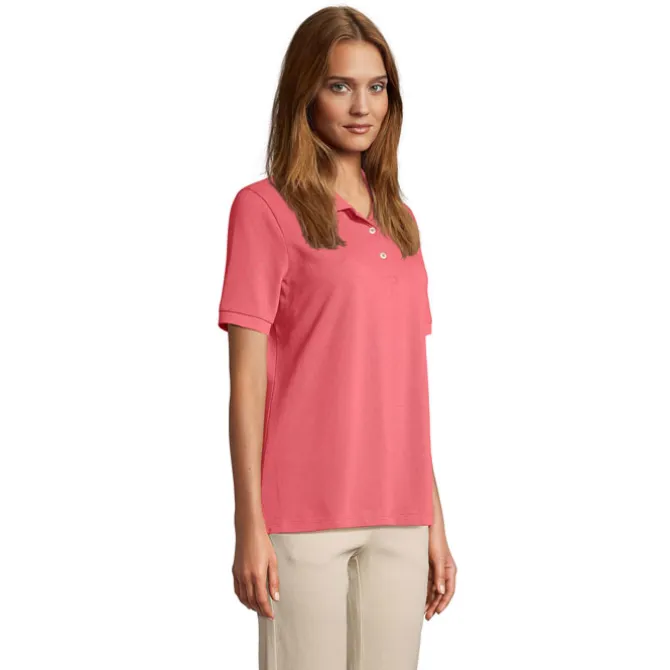 PACIFIC WOMEN POLO / Folk Pink Twin S04440-FY-XS