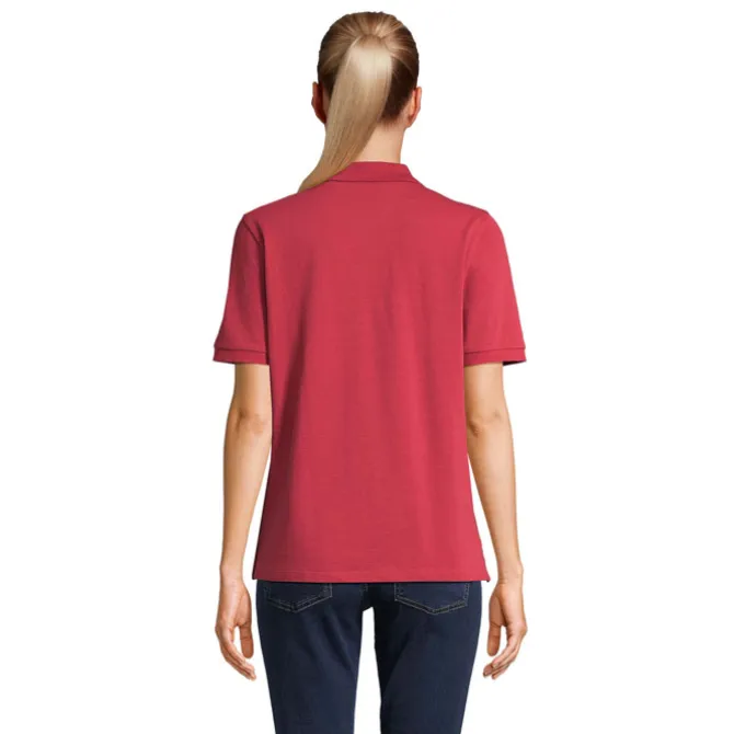 PACIFIC WOMEN POLO / Folk Red Twin S04440-FR-XXL