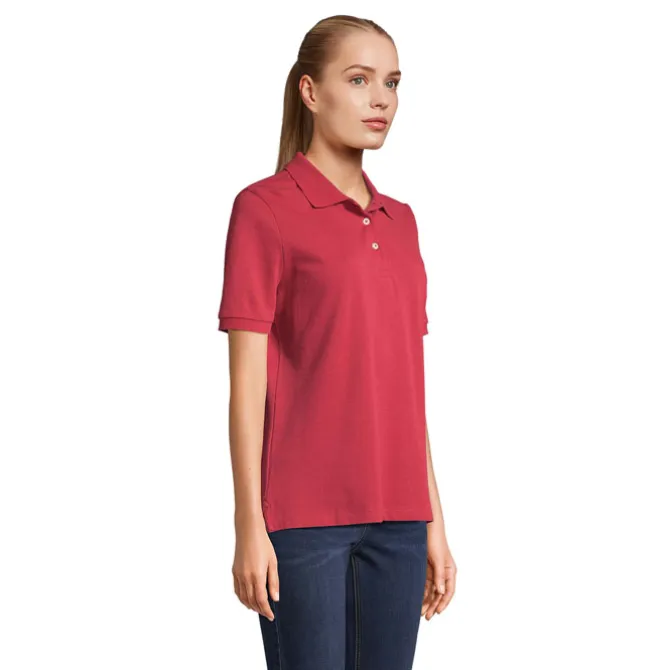 PACIFIC WOMEN POLO / Folk Red Twin S04440-FR-XS