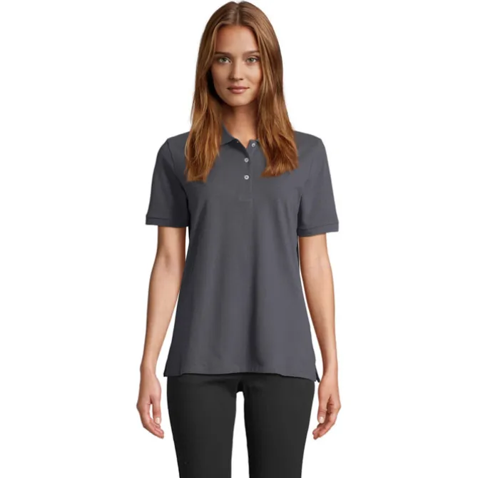 PACIFIC WOMEN POLO / Mysi Szary S04440-MU-L