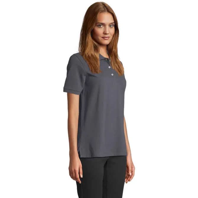 PACIFIC WOMEN POLO / Mysi Szary S04440-MU-L