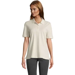 PACIFIC WOMEN POLO / Natural S04440-NA-XXL