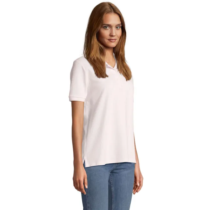 PACIFIC WOMEN POLO / Pale Pink S04440-PP-L