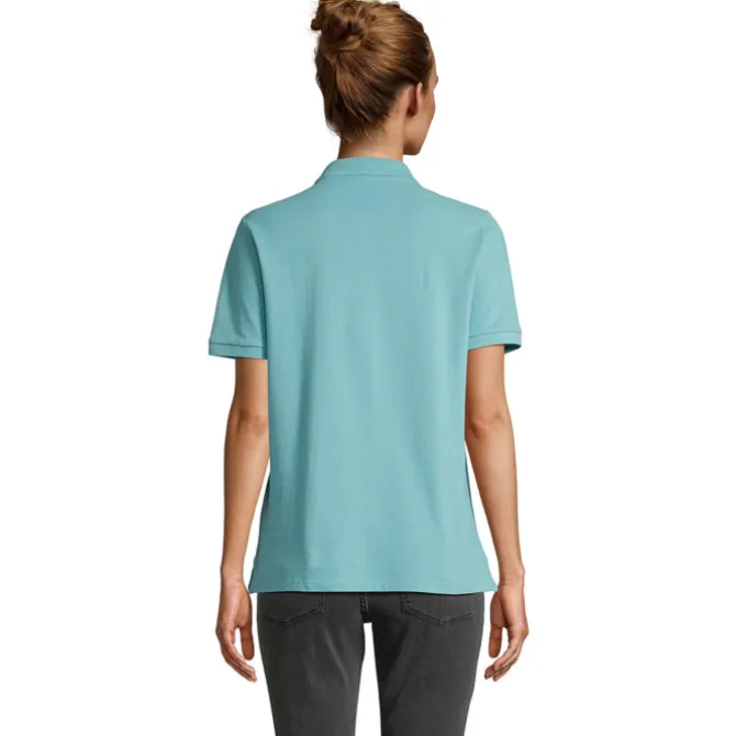 PACIFIC WOMEN POLO / Pool Blue S04440-BP-XL