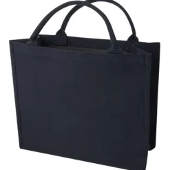 Page torba na zakupy z materiału z recyklingu o gramaturze 500 g/m² / Granatowy 12071155