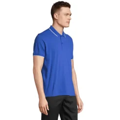 PALERMO POLO SHIRT / Królewski Niebieski/biały S04769-RW-L