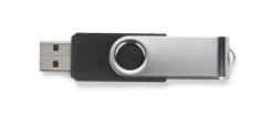 Pamięć USB TWISTER 8 GB / Czarny 44011-02