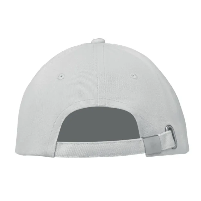6-panelowa czapka z daszkiem / Bialy MO1464-06