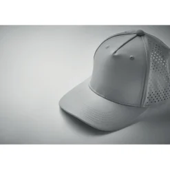 5-panelowa czapka z daszkiem 130 g / Szary MO2543-07