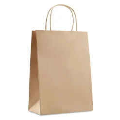 Papierowa torebka średnia 150 gr / Beżowy MO8808-13