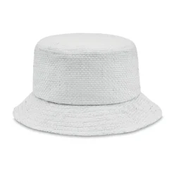 Papierowy kapelusz słomkowy / Bialy MO2267-06
