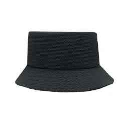 Papierowy kapelusz słomkowy / Czarny MO2267-03