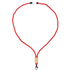 Paracord R-PET lanyard / Czerwony LT95306-N0021