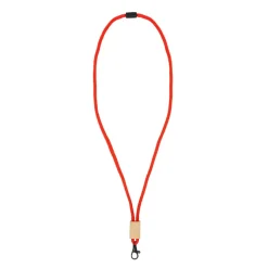 Paracord R-PET lanyard / Czerwony LT95306-N0021