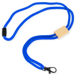 Paracord R-PET lanyard / Niebieski LT95306-N0011