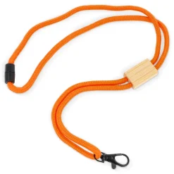 Paracord R-PET lanyard / Pomarańczowy LT95306-N0026