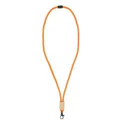 Paracord R-PET lanyard / Pomarańczowy LT95306-N0026
