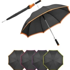 Parasol automatyczny ø105 cm ANTONINA / Fioletowy 4329812