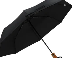 Parasol automatyczny Ø100 cm rPET IPSWICH / Czarny 322303