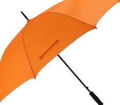 Parasol automatyczny Ø130 cm SUEDERDEICH / Pomarańczowy 153110