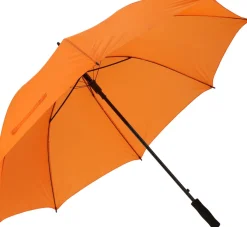 Parasol automatyczny Ø130 cm SUEDERDEICH / Pomarańczowy 153110