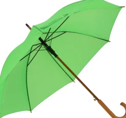 Parasol automatyczny drewniany Ø105 cm NANCY / Biały 513106