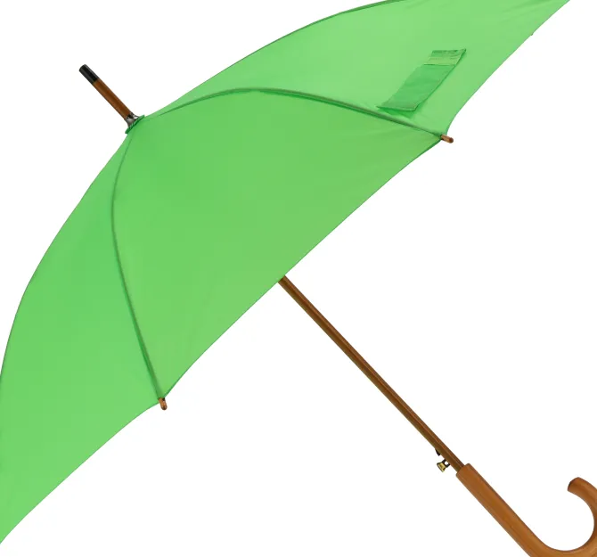 Parasol automatyczny drewniany Ø105 cm NANCY / Jasnozielony 513129