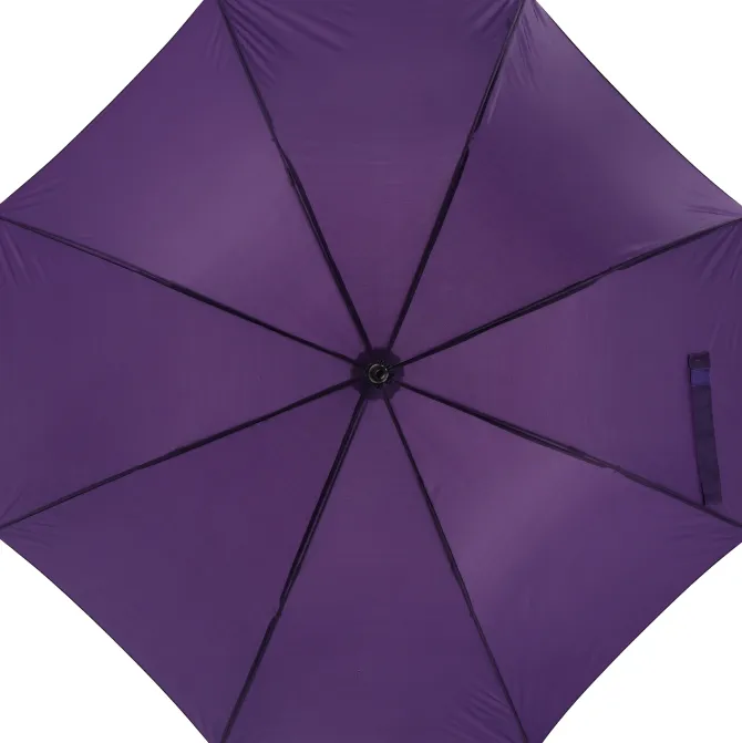 Parasol automatyczny drewniany Ø105 cm NANCY / Czarny 513103