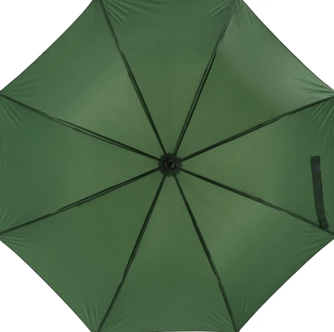 Parasol automatyczny drewniany Ø105 cm NANCY / Ciemnozielony 513199