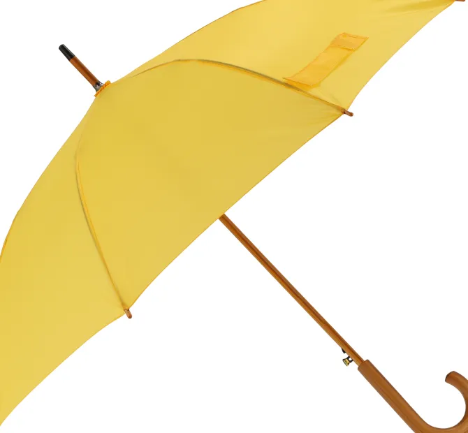 Parasol automatyczny drewniany Ø105 cm NANCY / żółty 513108