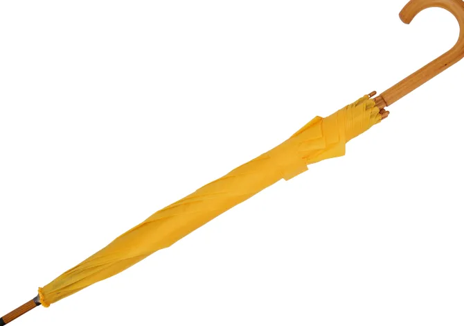 Parasol automatyczny drewniany Ø105 cm NANCY / żółty 513108