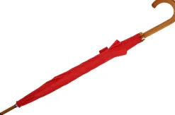 Parasol automatyczny drewniany Ø105 cm NANCY / Czerwony 513105