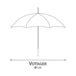 Parasol automatyczny | Hayden / Burgund V4201-12