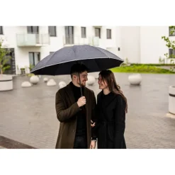 Parasol automatyczny Mauro Conti, składany | Kim / Czarny V7243-03